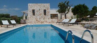 Architecturally Designed Sea View Villa in Carovigno, Nr Ostuni with Heated Pool