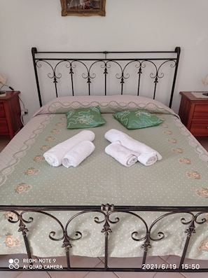 1 quarto, roupa de cama