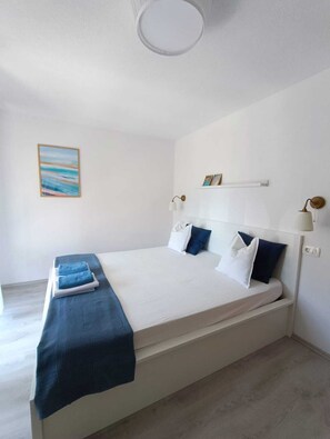 3 soverom, strykejern/-brett, wi-fi (inkludert) og sengetøy