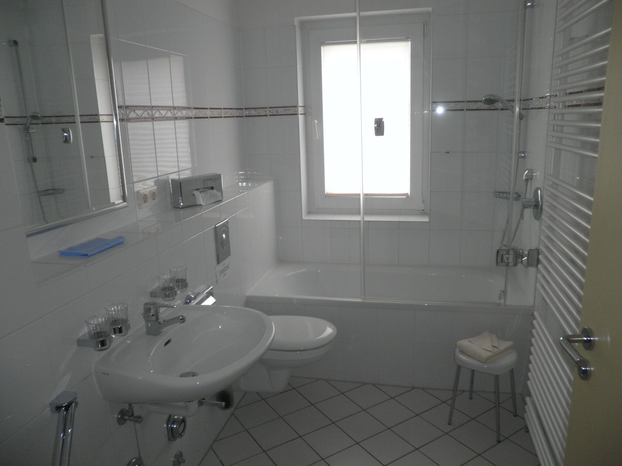 Badewanne, Handtücher