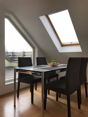 3-room DG apartment with roof terrace in the center of Magdeburg