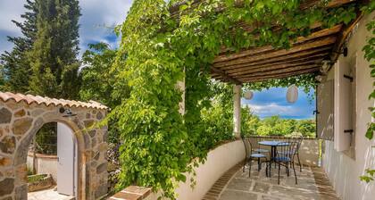 Rustical holiday house Jela with swimming pool