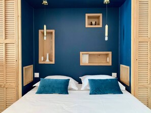 1 室のベッドルーム、アイロン / アイロン台、旅行用ベビーベッド、WiFi