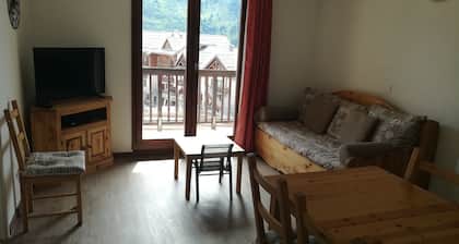 Apartment in the center of Valmeinier 1800 station 150 meters from the slopes