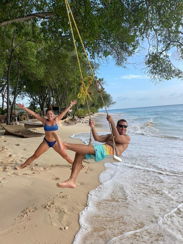 على الشاطئ، مناشف للشاطئ