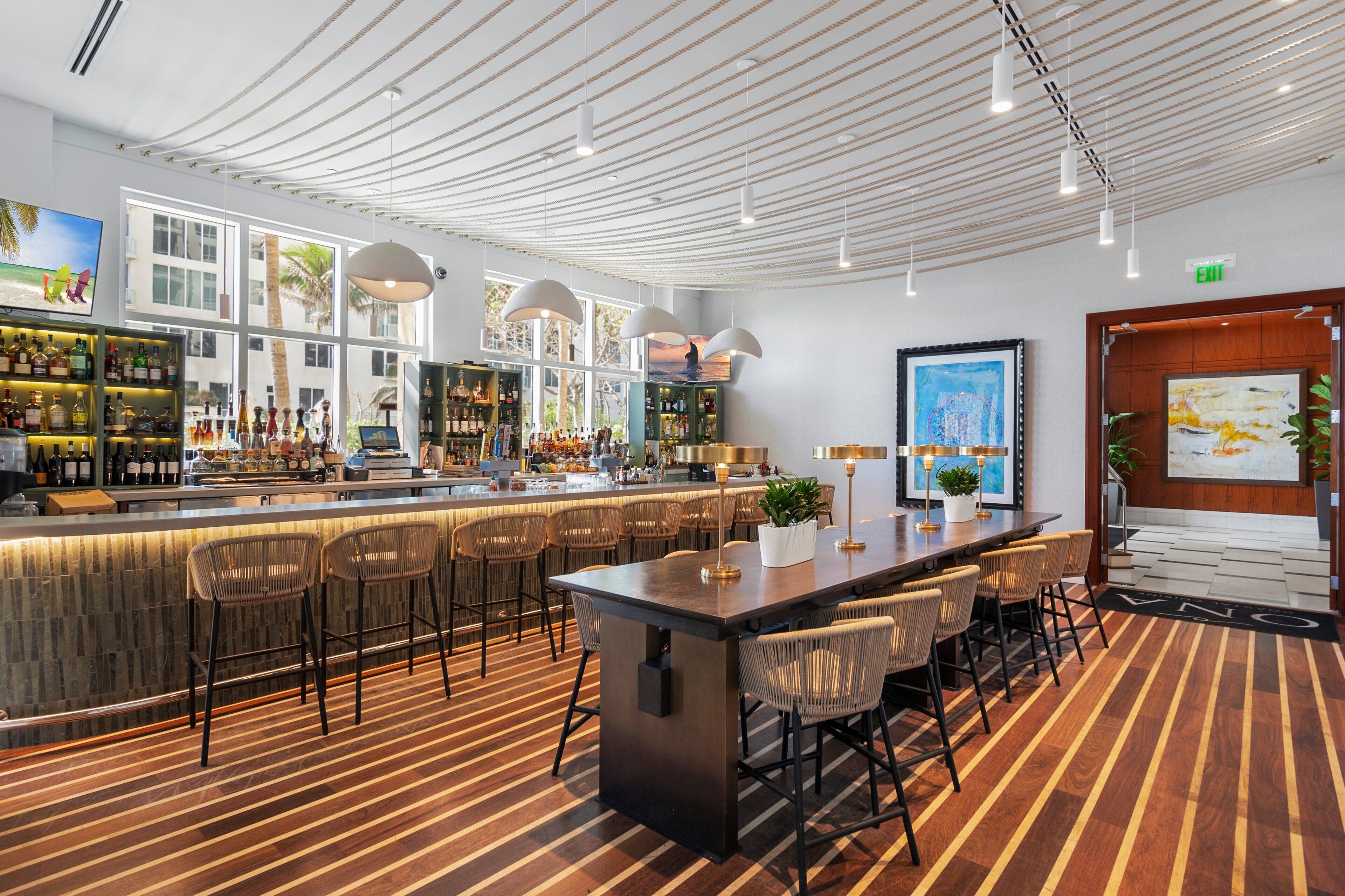 Bar (in der Unterkunft)