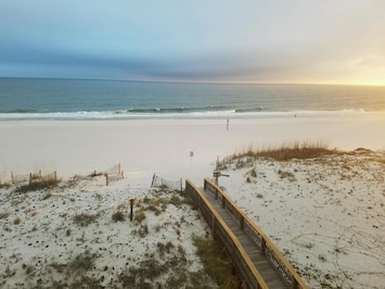 Your view from the balcony