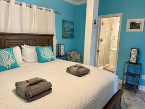 2 bedrooms, iron/ironing board, free WiFi, bed sheets - Beach Bliss, 2 Bedroom, Ocean View, Free Bikes/ Chairs! (Hilton Head Island)