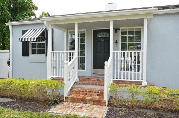 Exterior detail - Old Key West Style Home in the historic district of Delray Beach - near downtown (Delray Beach)