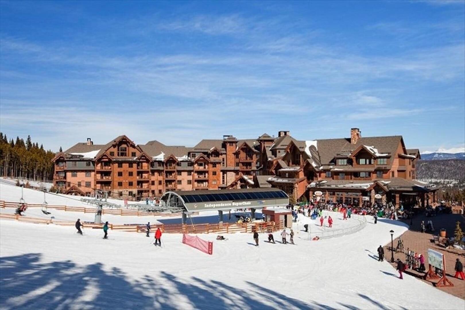 Grand Lodge at Peak 7   1 br. Luxury  March 8-15, 2025  True  Ski in/ out