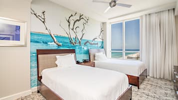 2 slaapkamers, een strijkplank/strijkijzer, internet, beddengoed