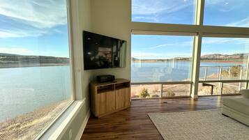 TV, video games, DVD player, stereo