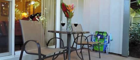 Outdoor dining