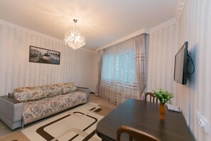 TV, music library, video library