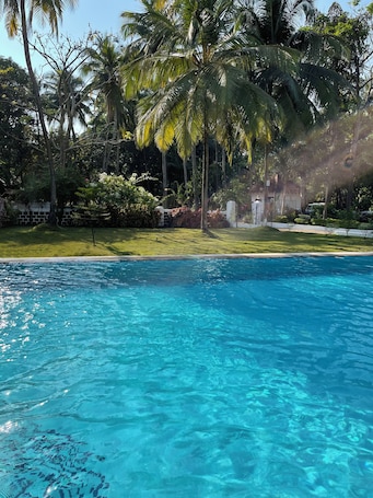 Udendørs pool, liggestole