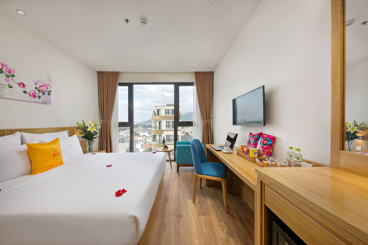 Deluxe Double Room, 1 King Bed | View from room