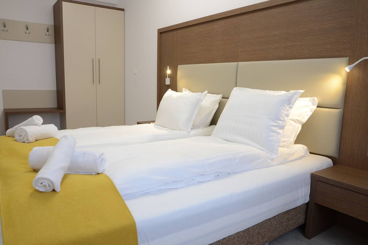 Iron/ironing board (on request), free WiFi, bed sheets