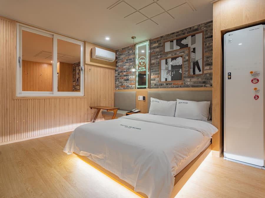 Individually decorated, individually furnished, blackout drapes