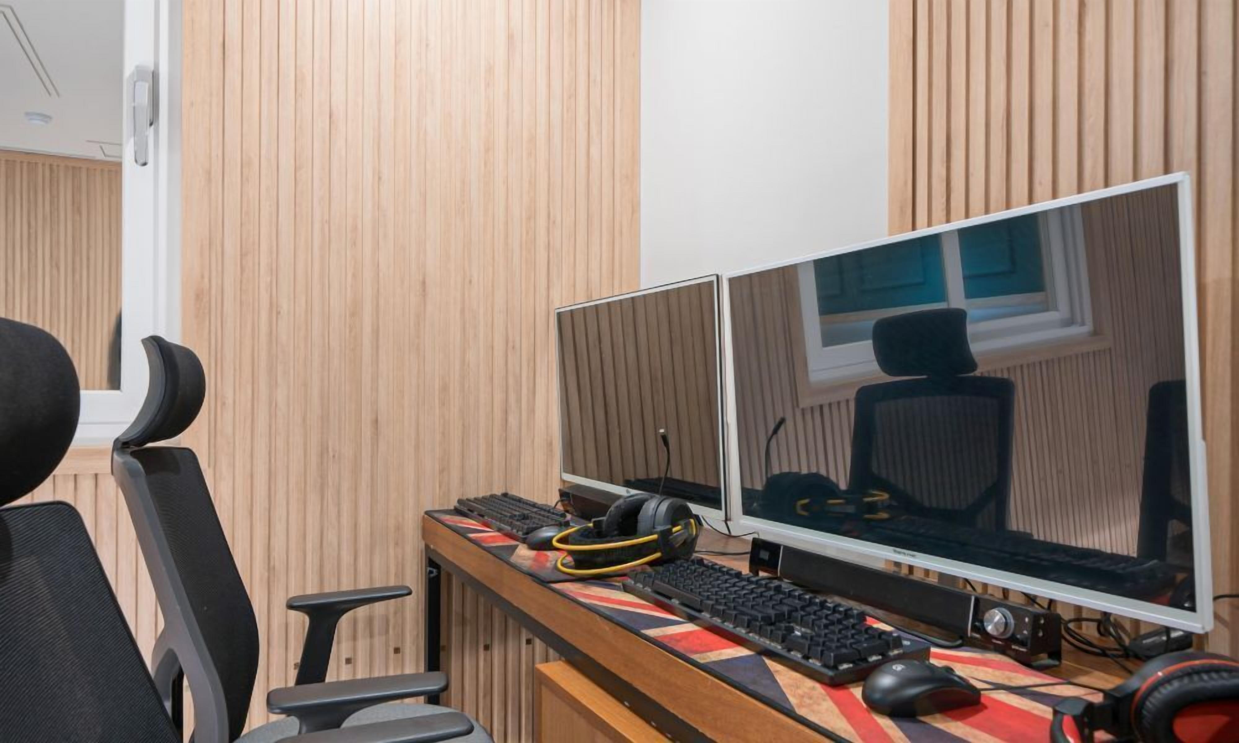 individually decorated, individually furnished, blackout curtains