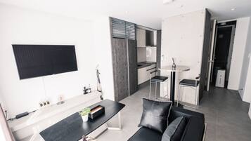 Apartamento familiar, varias camas, no fumadores (401, 501) | 1 dormitorio, ropa de cama de alta calidad, colchones Select Comfort