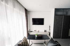 Departamento familiar, varias camas, para no fumadores (401, 501) | 1 habitación, ropa de cama de alta calidad y camas Select Comfort 