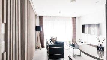 Apartamento familiar, varias camas, no fumadores (401, 501) | 1 dormitorio, ropa de cama de alta calidad, colchones Select Comfort