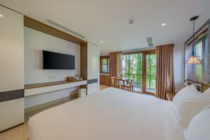 Superior Studio, Balcony, Pool View | Balcony view