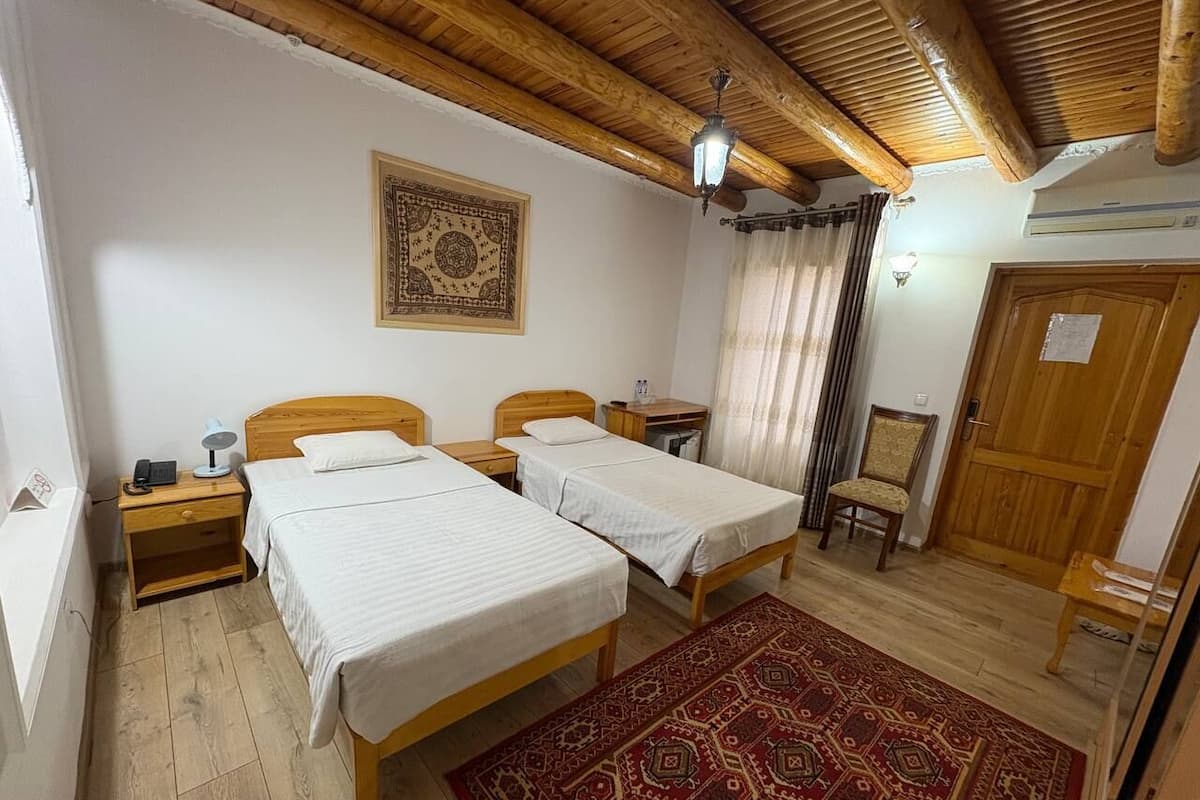 Biancheria da letto di alta qualità, una cassaforte in camera