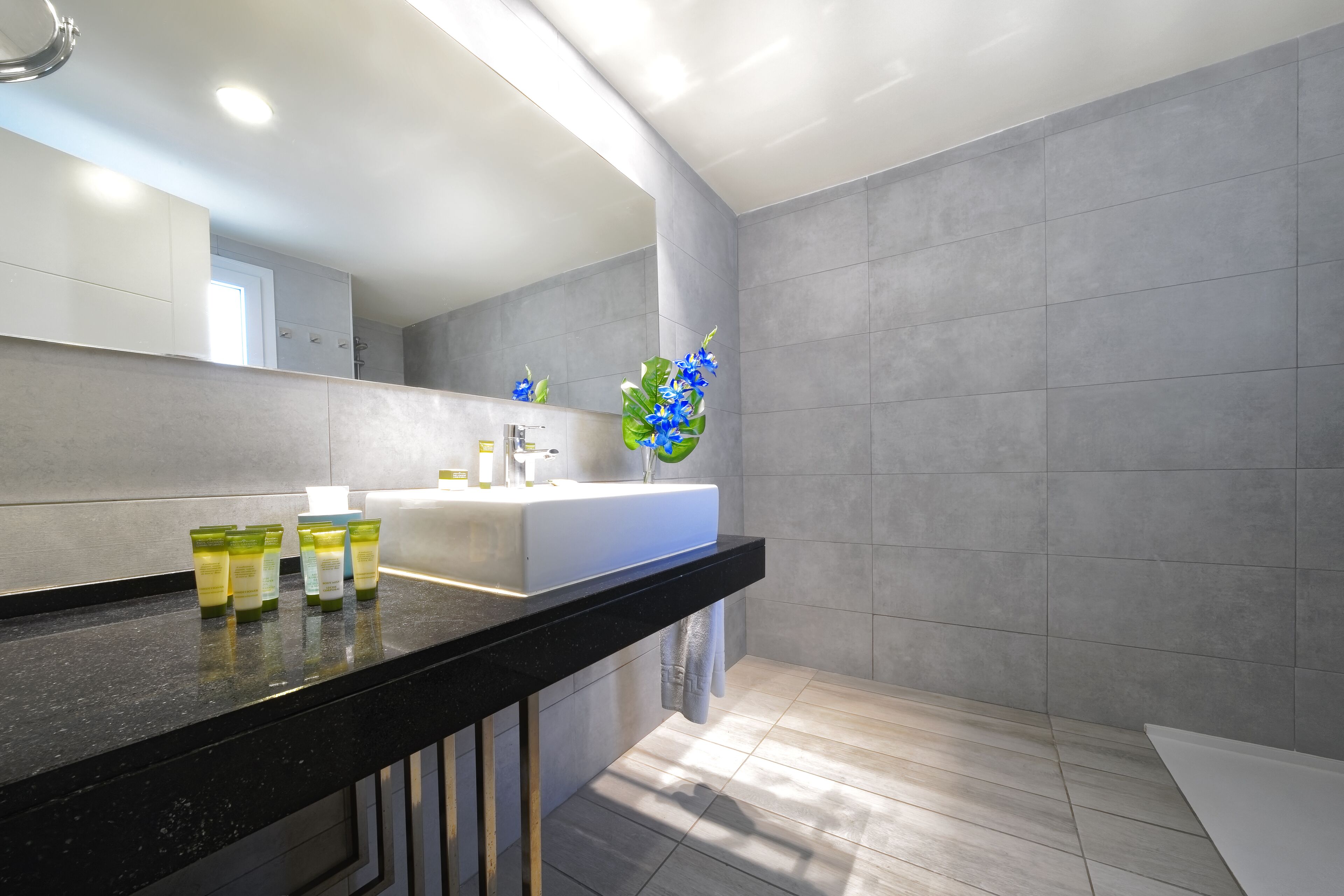 family suite, terrace | bathroom | shower, free toiletries, hair dryer, towels