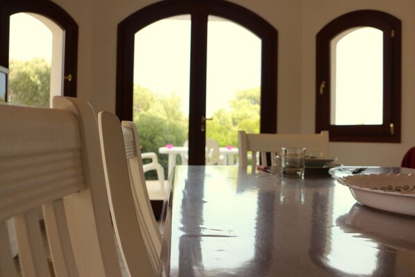 Essbereich im Zimmer