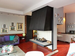 Living area - Villa Belvedere Albisano (Torri del Benaco)