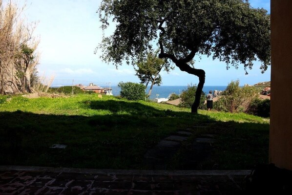 Blick von der Unterkunft