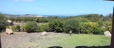 Blick von der Unterkunft