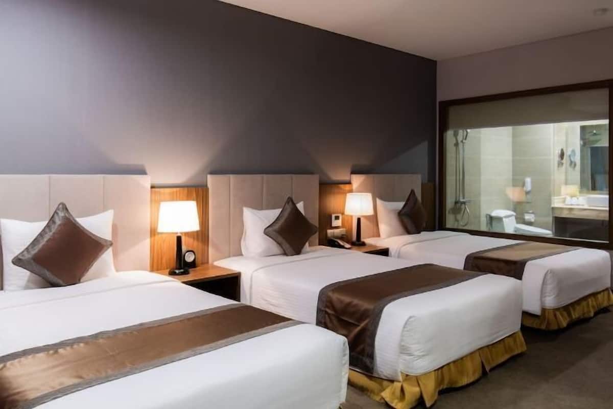 1 habitación, ropa de cama de alta calidad y minibar