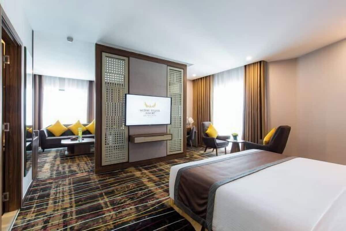 1 habitación, ropa de cama de alta calidad y minibar