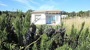 Fassade der Unterkunft