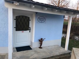 Entrada de la propiedad