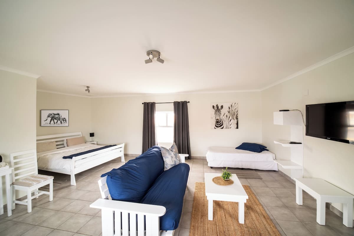 Family-room, multiple beds | Individually decorated, individually furnished, desk, laptop workspace