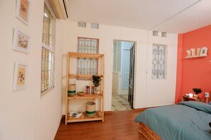 2 chambres, fer et planche à repasser, Wi-Fi gratuit, draps fournis