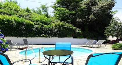 Villa traditionnelle avec piscine privée à Pelion