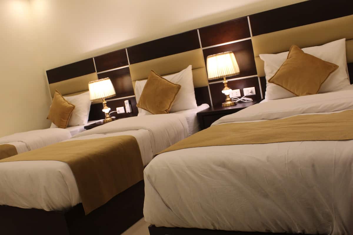 triple room | 1 bedroom, premium bedding, in-room safe, desk