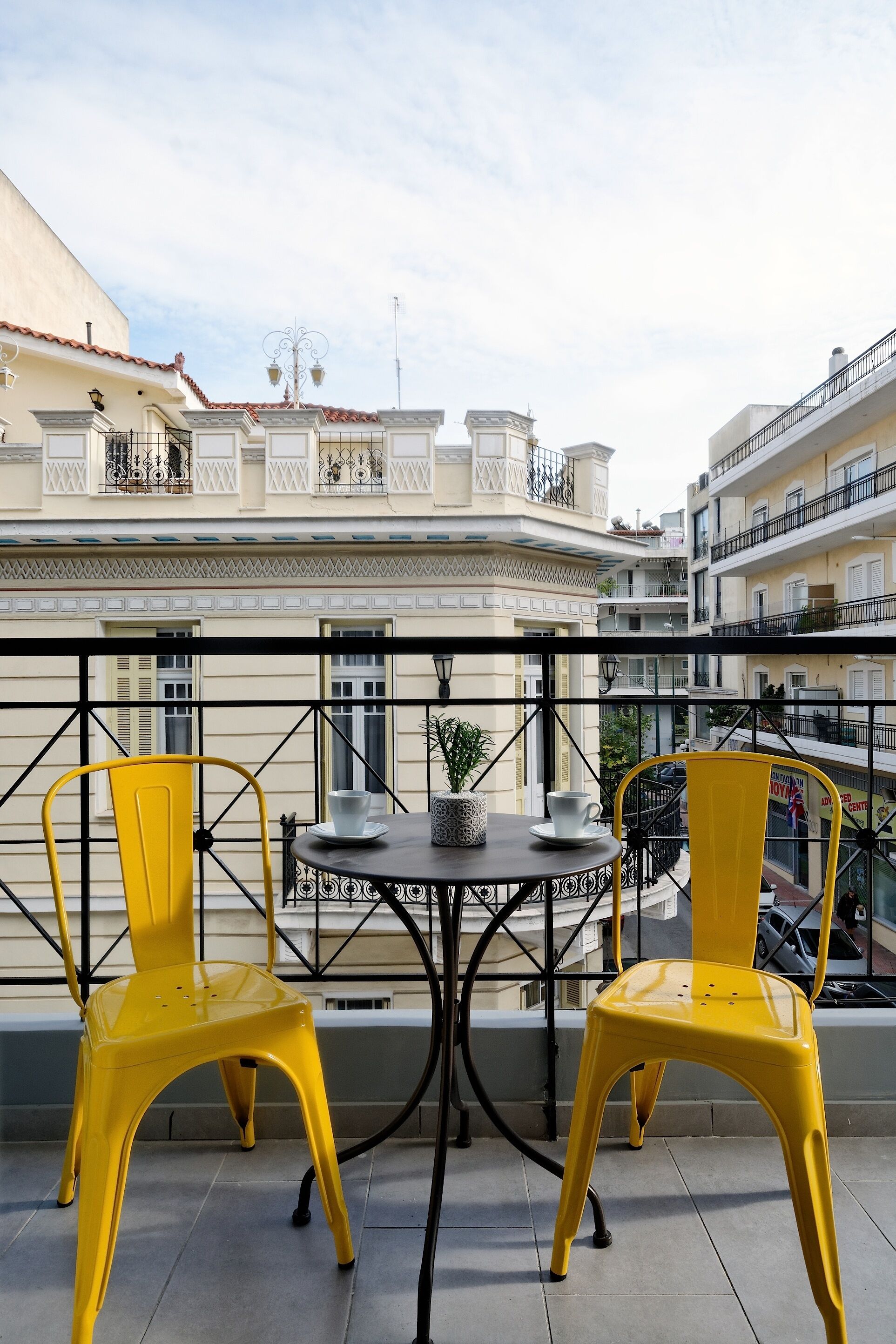 Deluxe appartement, 3 slaapkamers, balkon | Balkon