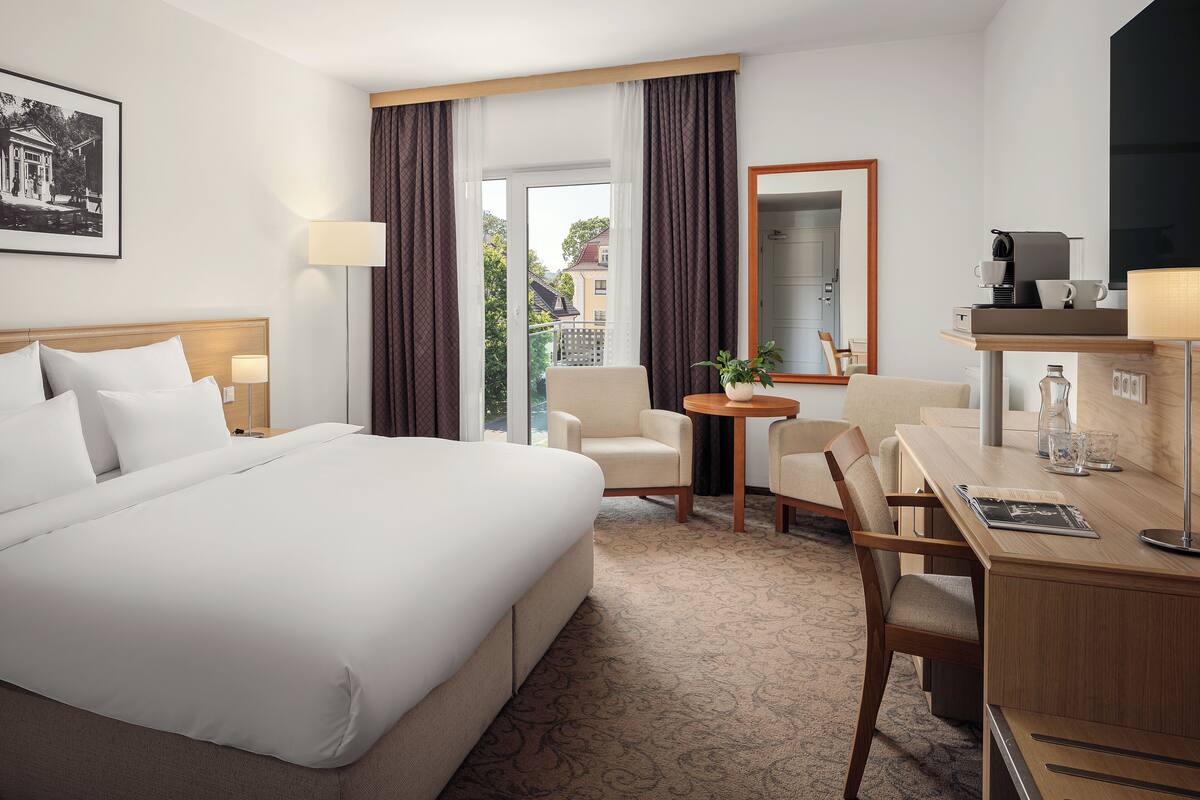 Hypo-allergenic bedding available, minibar, in-room safe, desk