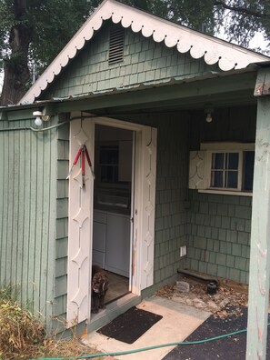 Exterior detail - The Stiner Home, located on the corner of 12th Street and Stiner Ave. (Coeur d'Alene)