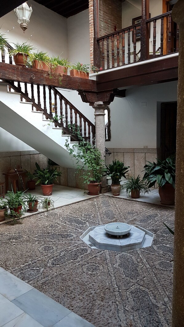 Interior entrance