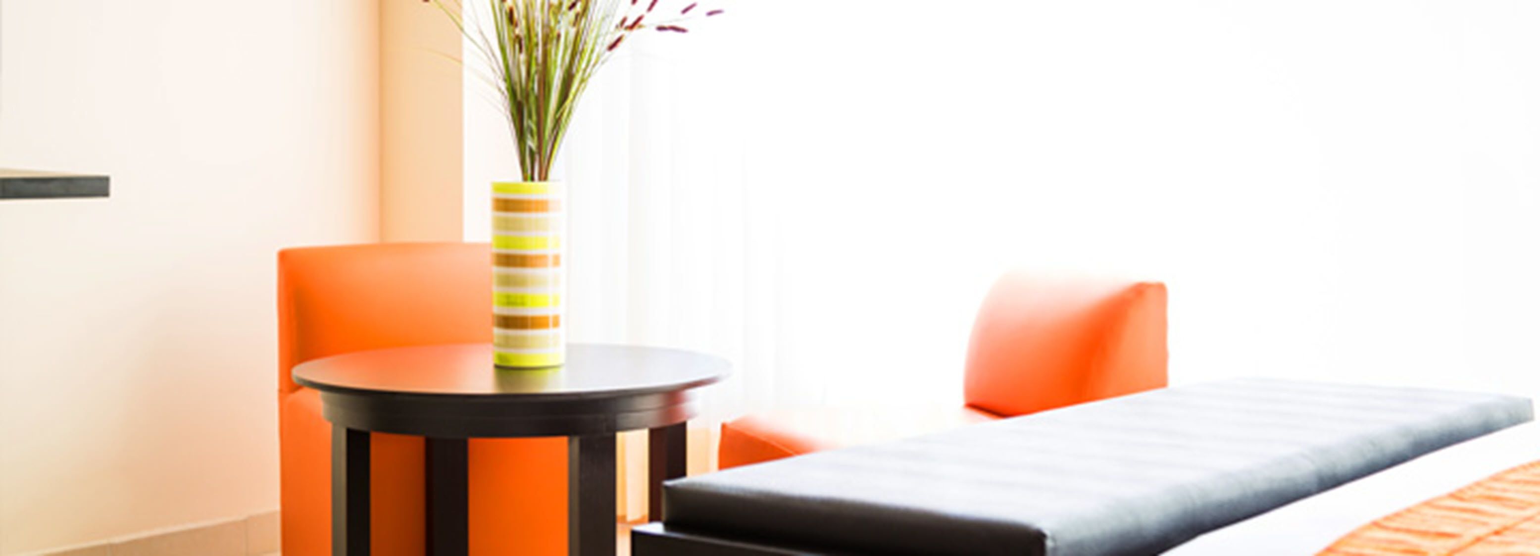 Suite junior, 2 camas matrimoniales | Ropa de cama de alta calidad, edredón, escritorio y insonorización 