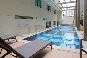 Business Apartment, 1 Queen Bed, Non Smoking | Pool