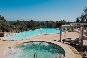 Seasonal outdoor pool