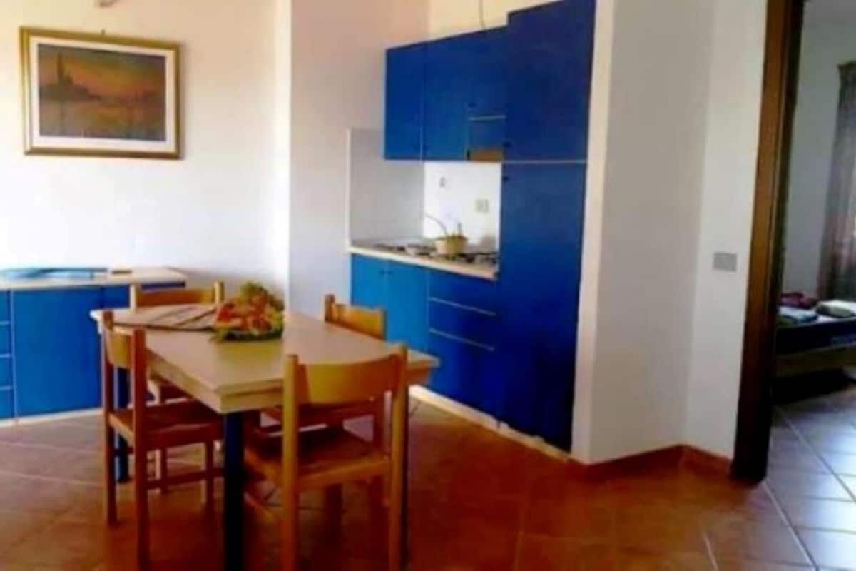 Apartment, 1 Bedroom, Terrace, Sea View | Private kitchen | Full-sized fridge, stovetop, cookware/dishes/utensils