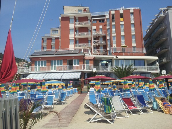 Fassade der Unterkunft